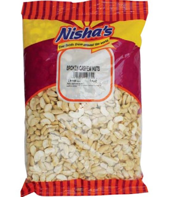 BROKEN CASHEW NUTS 4KG (NISHA)