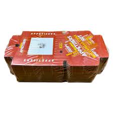 APPETIZER BOX RED CLASSIC 6.5"