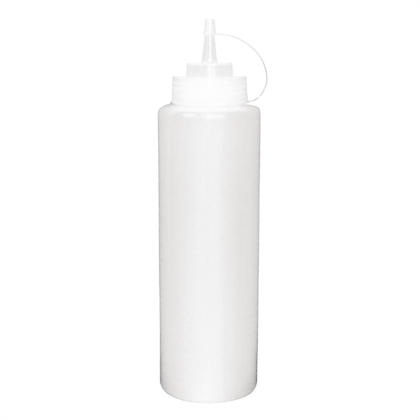 CLEAR SAUCE BOTTLE 