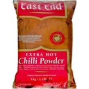 [CHILEXH1] CHILLI POWDER EX-HOT 1KG EAST END