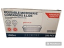 [C1000CLEARLY] CLEARLY1000ML BOX CONTAINER