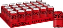 [CANCZERO24X330ML] COKE ZERO CANS 24X330ML CASE