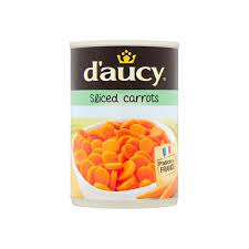 [CARROT2] DAUCY  CARROTS SLICED 12x400g
