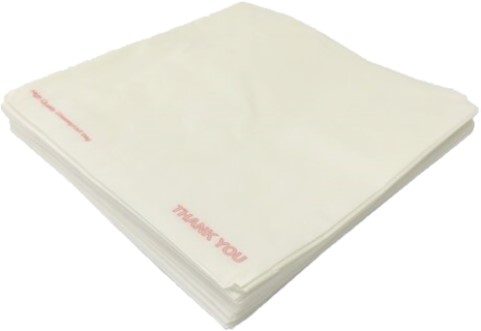 [GREASE8.5X8.5] GREASE PROOF BAGS 8.5X8.5 1000S