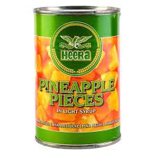 [PINEPH12X425] HEERA PINEAPPLE PIECES 12x425g