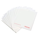 [GREASE6X6] THANK YOU 6x6 GREASEPROOF BAGS WHITE 1000