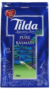 [RICETIL20] TILDA BASMATI RICE 20KG