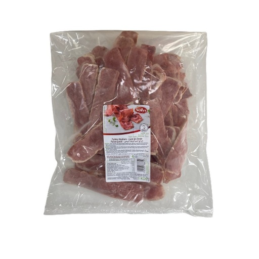 [TURRA] TURKEY RASHERS 1KG