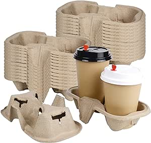[TRAY2] DRINK CARRIER TRAY 2 CUP HOLDER 80NO'S