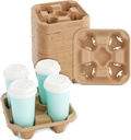 [TRAY4] DRINK CARRIER TRAY (4 CUP HOLDER) 80NO'S